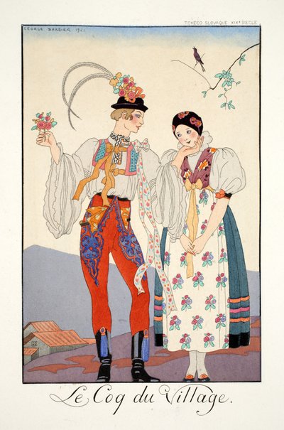 Le coq du village, de 