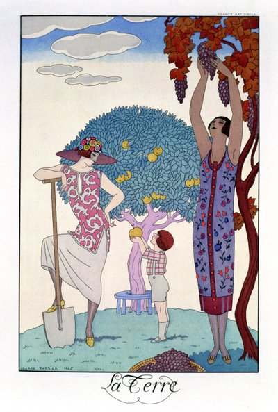 La Terre - Georges Barbier