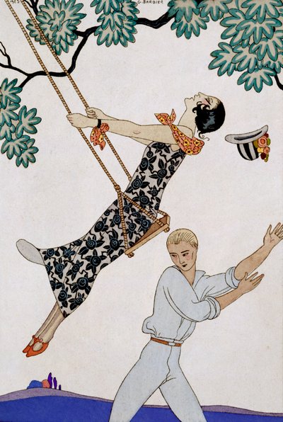 La Balançoire - Georges Barbier