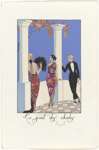 La mode des châles de la série 