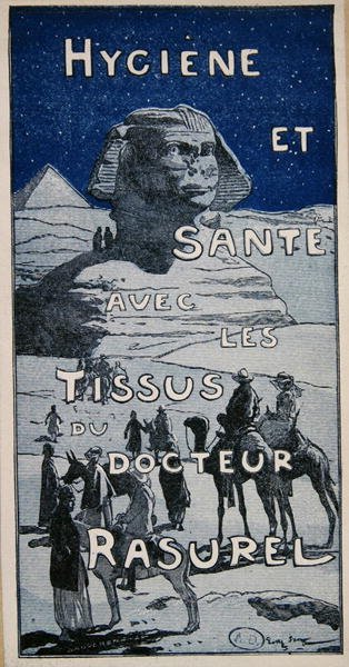 Publicité pour les Bandages du Docteur Rasurel - Georges Bertin Scott