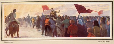 Révolution, de Histoire des Soviets, pub. 1922 - Georges Carrey