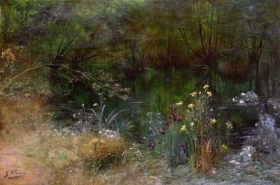 Un lac avec des naïades - Georges Clairin