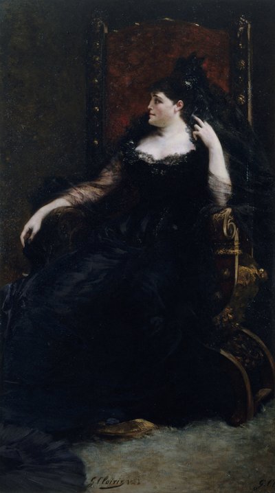 Portrait de la chanteuse d