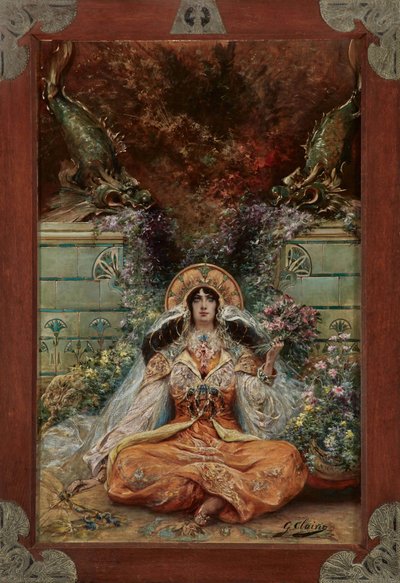 Sarah Bernhardt dans le rôle d