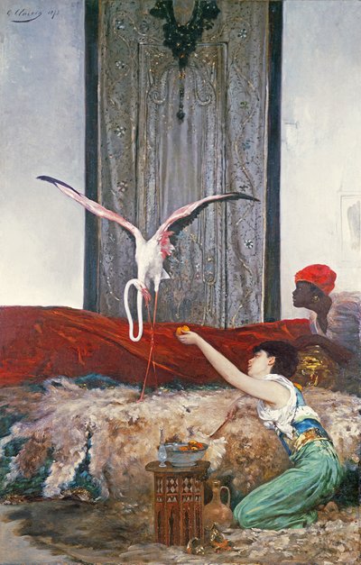 Le Flamant de compagnie - Georges Clairin