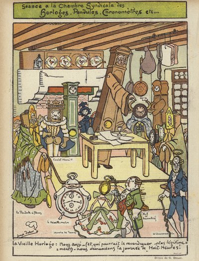 Illustration pour Le Rire - Georges Delaw