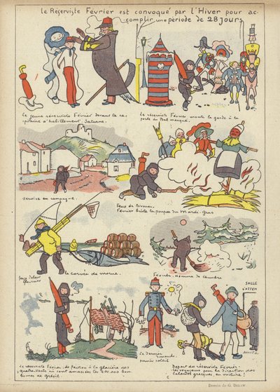 Illustration pour Le Rire - Georges Delaw