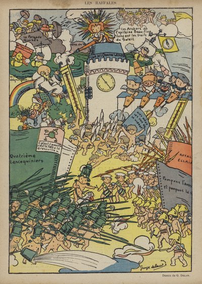 Illustration pour Le Rire - Georges Delaw