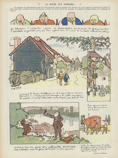Illustration pour Le Rire - Georges Delaw