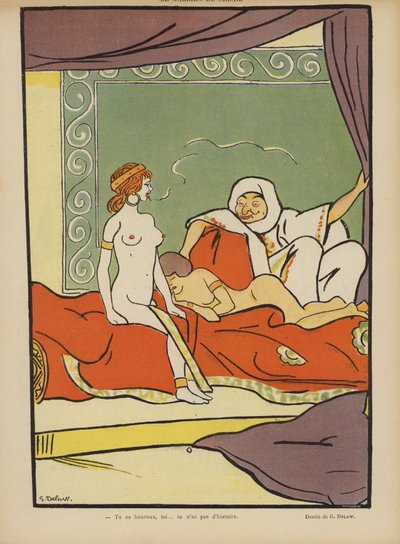 Illustration pour Le Rire - Georges Delaw