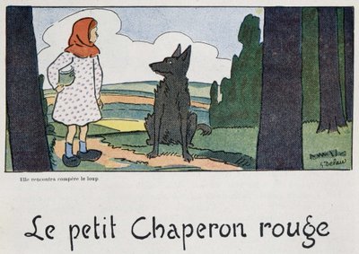 Le Petit Chaperon Rouge - ill. par Georges Delaw, éd. Spock - Georges Delaw