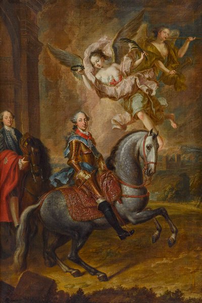Maximilien III Joseph, Électeur de Bavière, à cheval - Georges Desmarées