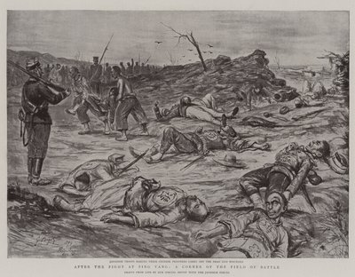 Après le combat à Ping Yang, un coin du champ de bataille - Georges Ferdinand Bigot