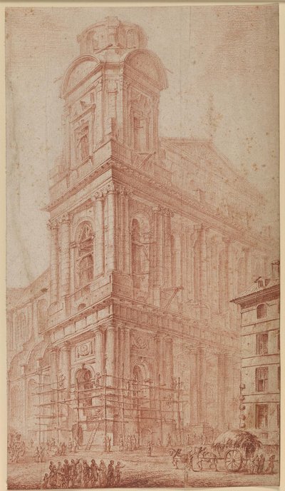 La façade de S. Sulpice près de l