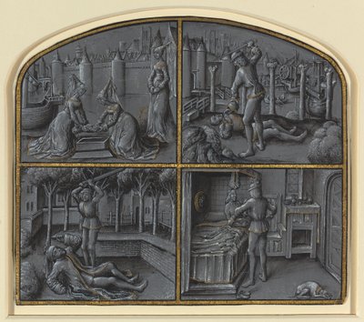 Quatre scènes des légendes de Judas et Pilate - Georges Hurtrel