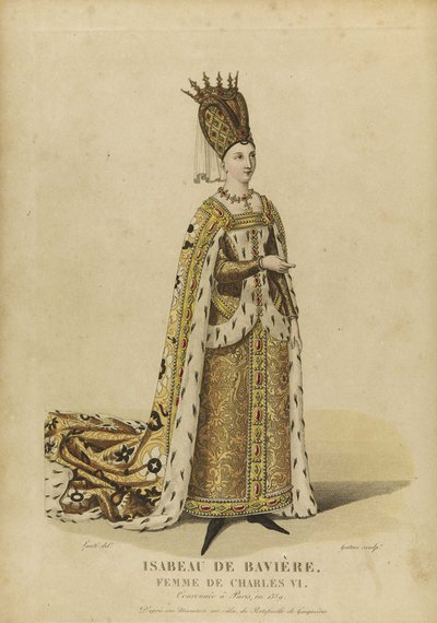 Isabeau de Bavière, Reine de France - Georges Jacques Gatine