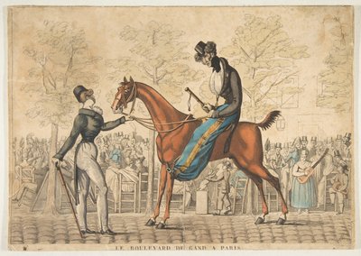 Le Boulevard de Gand à Paris - Georges Jacques Gatine