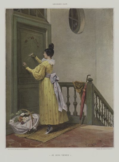 Je Suis Venue - Georges Jules Auguste Cain