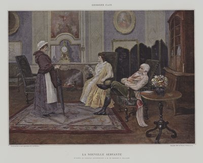 La Nouvelle Servante - Georges Jules Auguste Cain