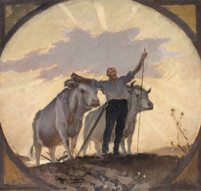 Hymne de la Terre au Soleil, 1892 - Georges Jules Bertrand