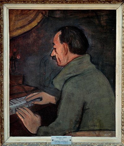 Portrait de Maurice Utrillo, peintre français. Peinture de Georges Kars - Georges Kars