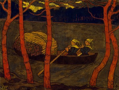 Femmes de marin en Bretagne, vers 1893-94 - Georges Lacombe