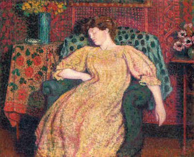 Endormie, ou La Sieste, c.1906 - Georges Lemmen