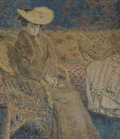 Femme assise, vers 1900-06 - Georges Lemmen