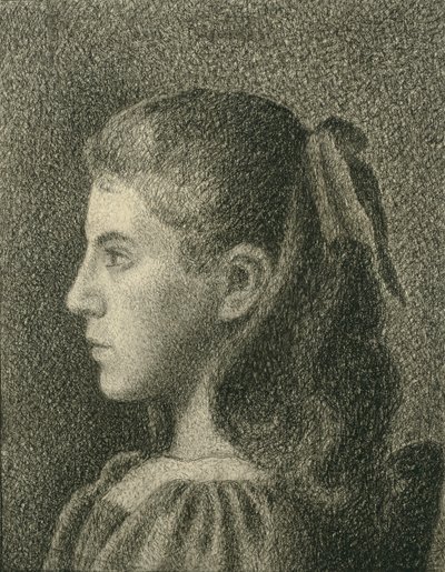 Portrait de Berthe Serruys, 1894 - Georges Lemmen