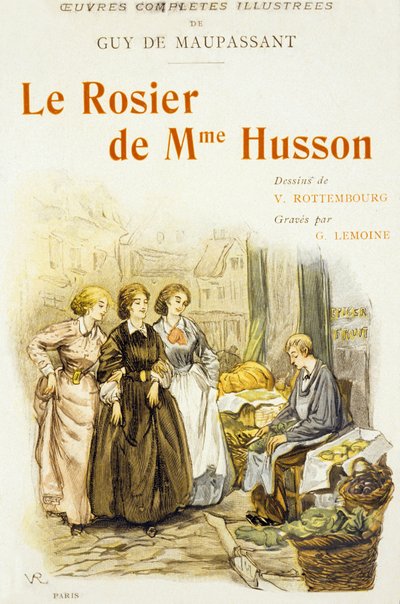 Couverture du livre "Le Rosier de Mme Husson" de Guy de Maupassant - Georges Lemoine