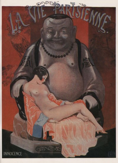 Innocence. Couverture du magazine La Vie Parisienne, 1925 - Georges Leonnec