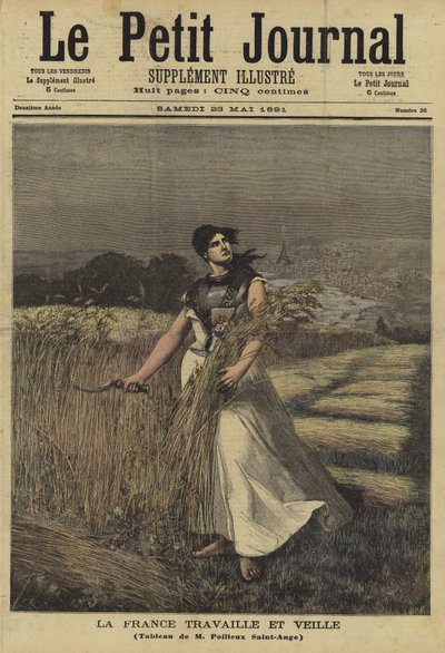 Couverture de Le Petit Journal, 23 mai 1891 - Georges Louis Poilleux Saint Ange