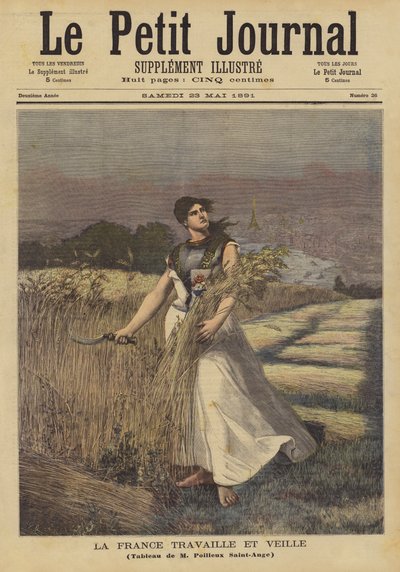 La France travaille et veille - Georges Louis Poilleux Saint Ange