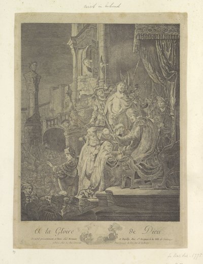 Christ devant Pilate : grande plaque - Georges Malbeste