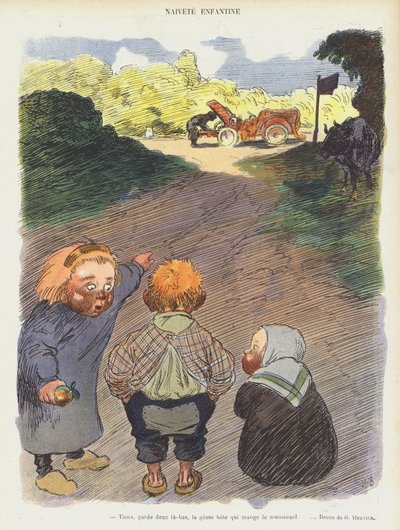 Illustration pour Le Rire - Georges Meunier