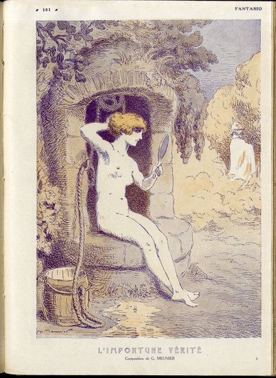 Illustration de Georges Meunier (1869-1934) dans "Fantasio" - Georges Meunier