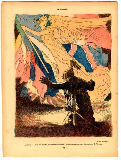 La Baïonnette, Satirique en Couleurs - Georges Meunier