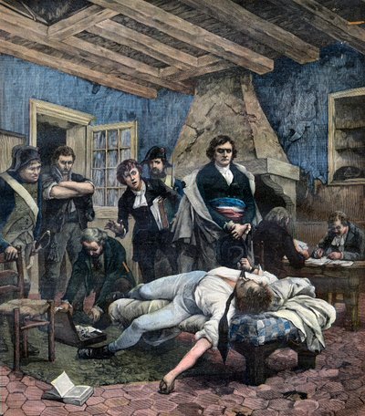 La Mort de Charles Pichegru - Georges Moreau de Tours