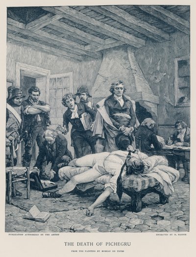 La Mort de Pichegru - Georges Moreau de Tours