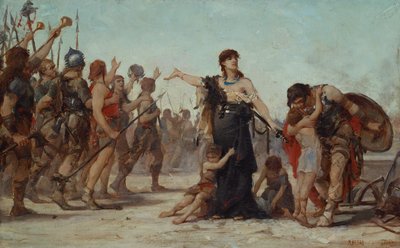 Le Sacrifice à la Patrie, 1879 - Georges Moreau de Tours