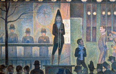 Parade de cirque, 1887-1888 - Georges Pierre Seurat