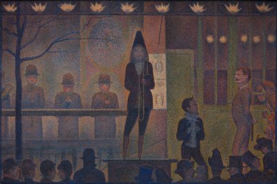Parade de cirque, 1887-88 - Georges Pierre Seurat
