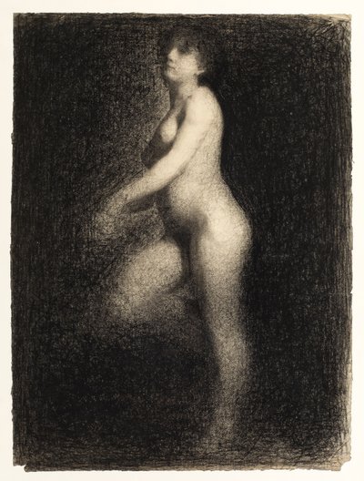 Nu féminin, vers 1879-81 - Georges Pierre Seurat