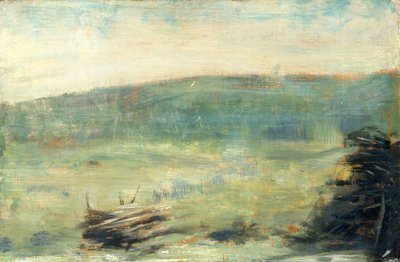 Paysage à Saint-Ouen, 1878 ou 1879 - Georges Pierre Seurat
