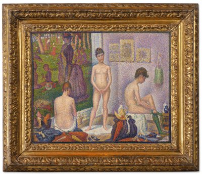 Les Poseuses, Ensemble (Petite version) - Georges Pierre Seurat