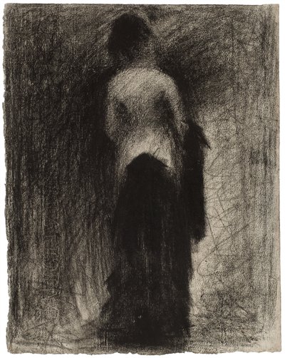La Promenade, vers 1882 - Georges Pierre Seurat