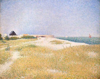 Vue du Fort Samson, 1885 - Georges Pierre Seurat