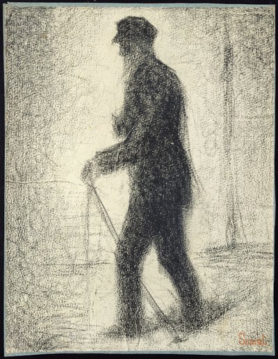 Marcher, vers 1882 - Georges Pierre Seurat