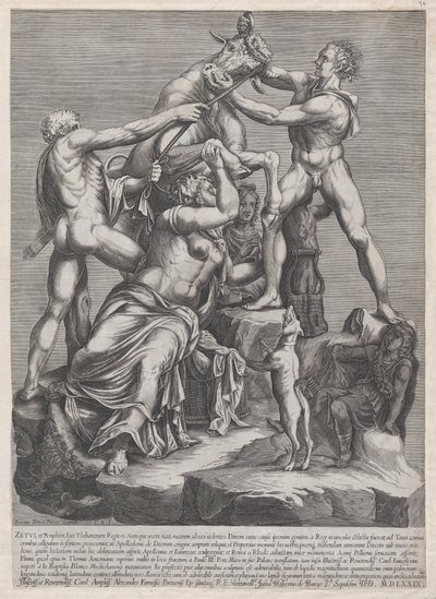 Speculum Romanae Magnificentiae : Le destin de Dirce, 1579 - Georges Reverdy